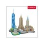 Cubic Fun - Puzzle 3D New York 123 Piese Cubic Fun - 1